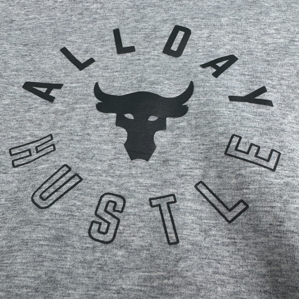Under Armour Project Rock‎ Oversized All Day Hustle Hoodie Women's Large Gray - Picture 5 of 12